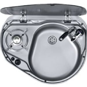 Replacement Glass Lid for Dometic/Smev MO8800 - 1 Burner Hob/Sink  RH/LH