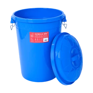 Gorilla Bin 80L Bin with Clip Lid