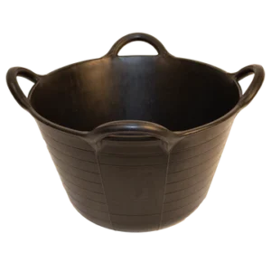 Rubber Type Large 4 Handled Basket